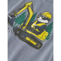 NAME IT Løs Langærmet Bluse Vagno Tradewinds Badger
